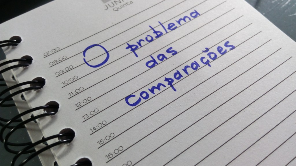 O problema das&nbsp;comparações